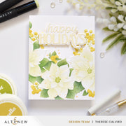 Altenew - Winterberry Poinsettias