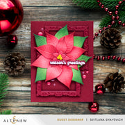 Altenew - Lush Botanicals: Poinsettia 3D Embossing Folder & Die Set