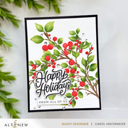 Altenew - Lush Berry Branch 3D Embossing Folder