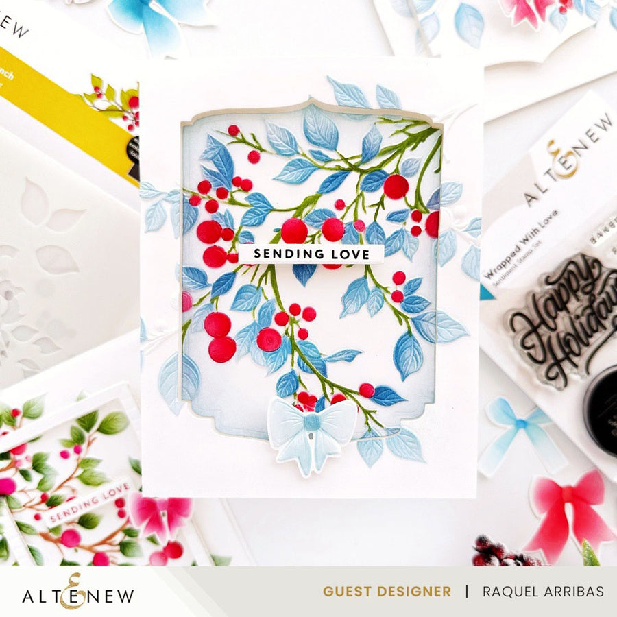 Altenew - Lush Berry Branch 3D Embossing Folder