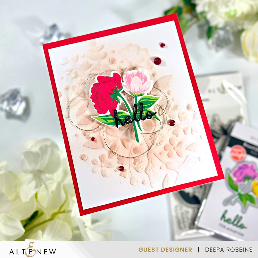 Altenew - Mini Delight: Bountiful Blooms Stamp & Die Set
