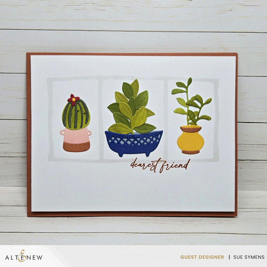 Altenew - Mini Delight: Potted Shelves Stamp & Die Set