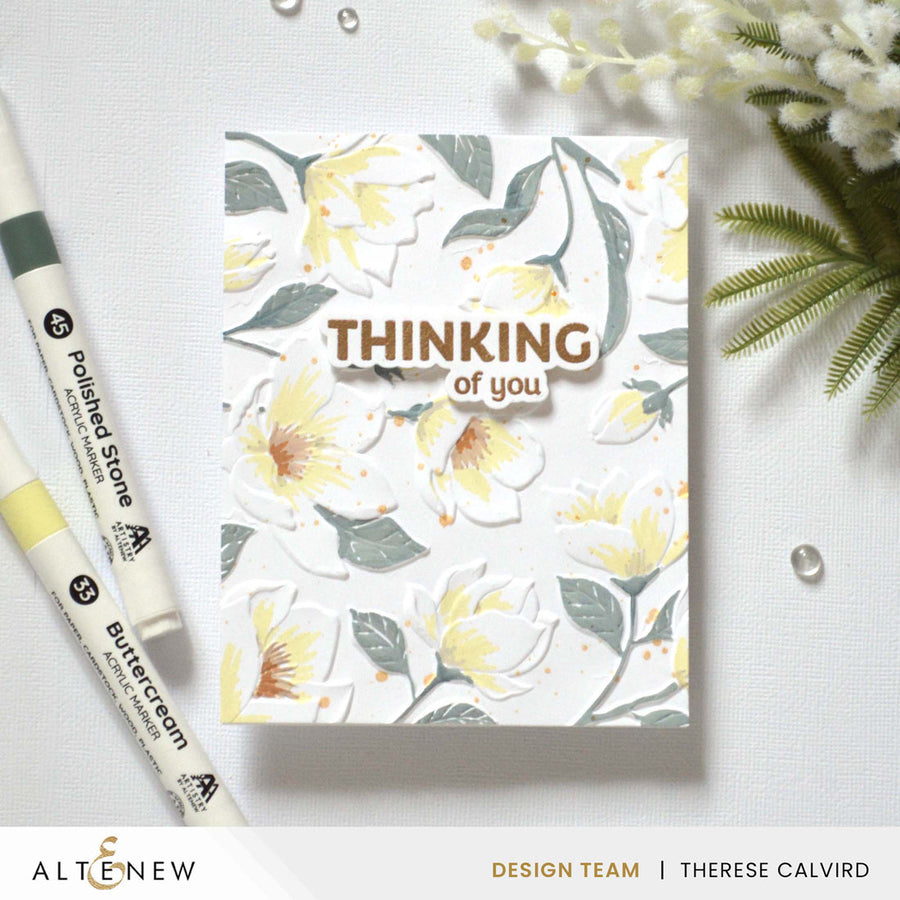 Altenew - Magnolia Dreams 3D Embossing Folder