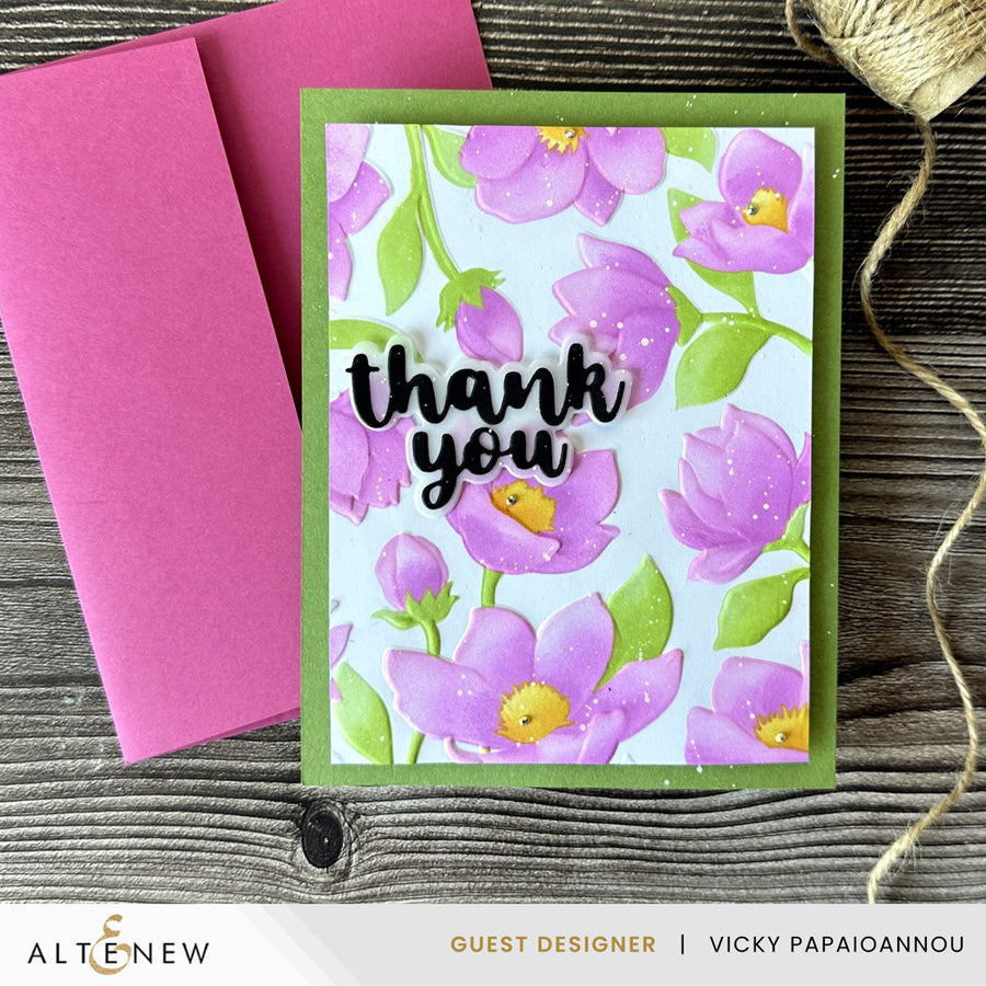 Altenew - Magnolia Dreams Simple Coloring Stencil Set (3 in 1)