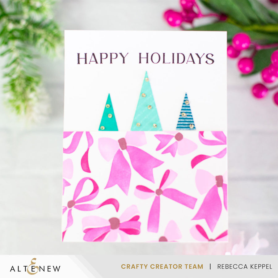 Altenew - Festive Triangles Stamp Set
