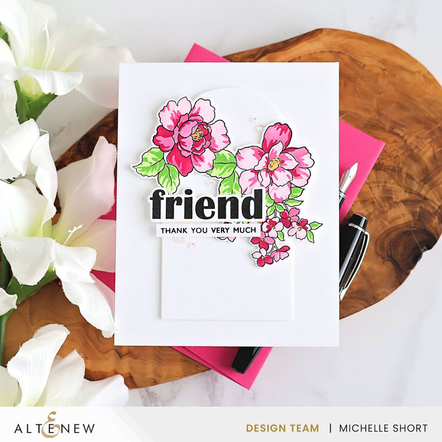Altenew - One-Go: Friendship Flowers Die Set