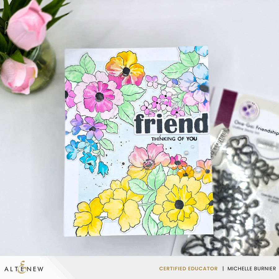 Altenew - One-Go: Friendship Flowers