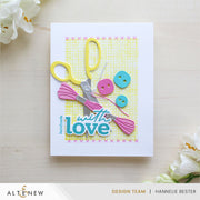 Altenew - Craft Your Life Project Kit: Stitched With Love & Add-On Die Bundle