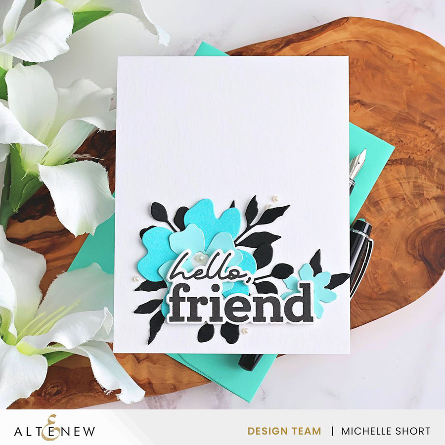 Altenew - Craft Your Life Project Kit: Stitched With Love & Add-On Die Bundle