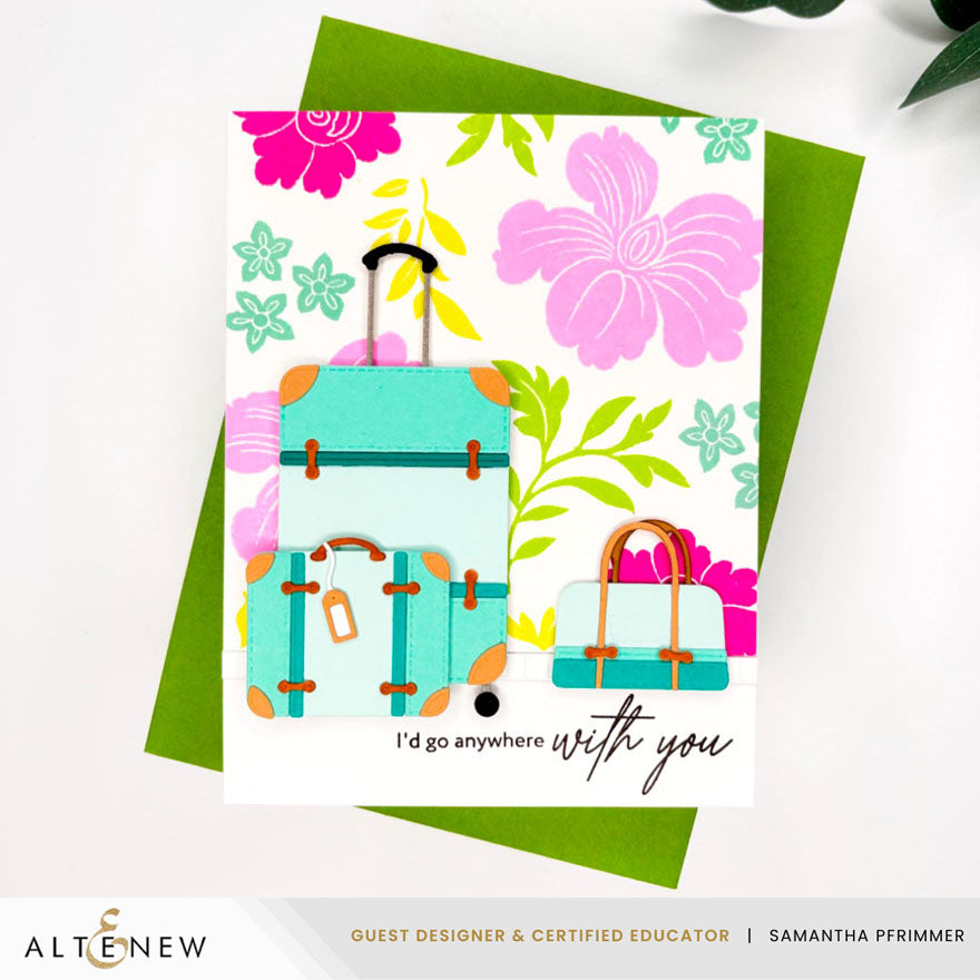 Altenew - Creative Cuts: Pack Your Bags Layering Die Set