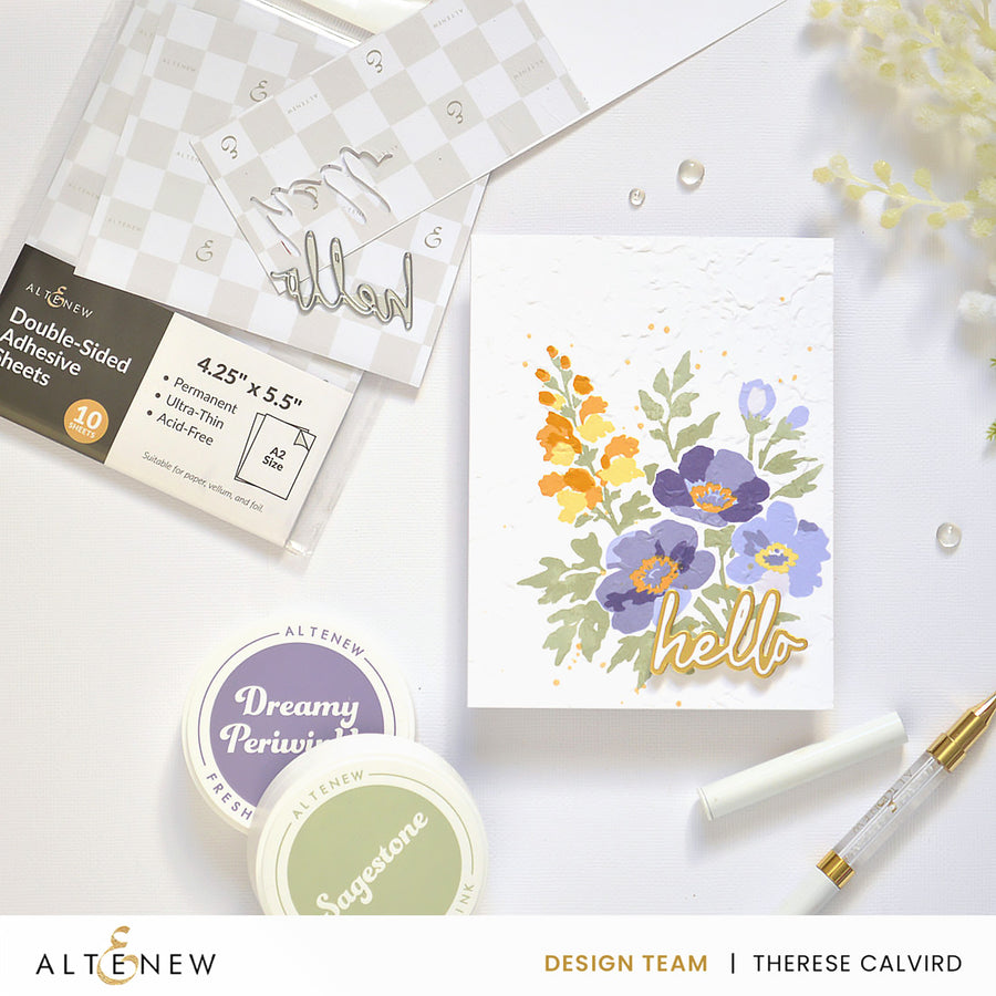 Altenew Double-sided Adhesive Sheets 4.25" x 5.5" (10 sheets/set)