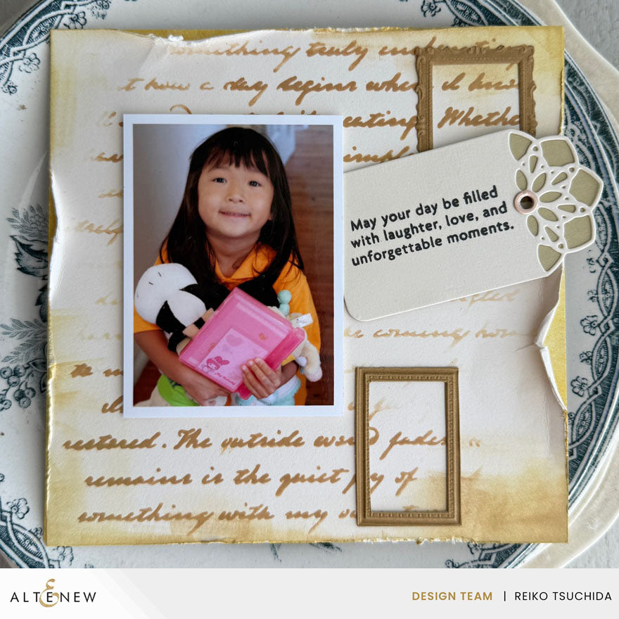 Altenew - Paper Echoes Stencil