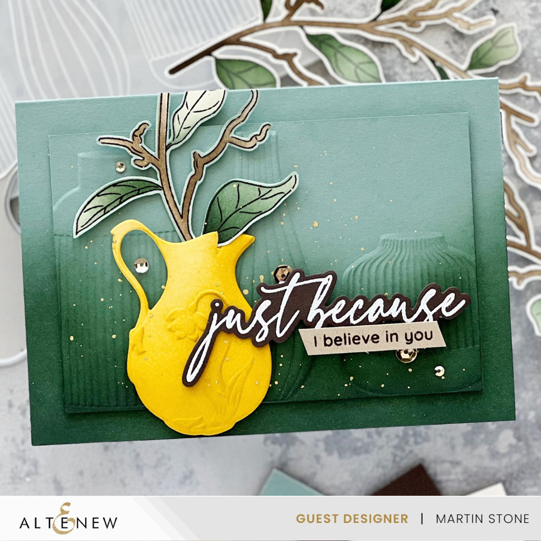 Altenew - Pitcher Vases 3D Embossing Folder & Die Set