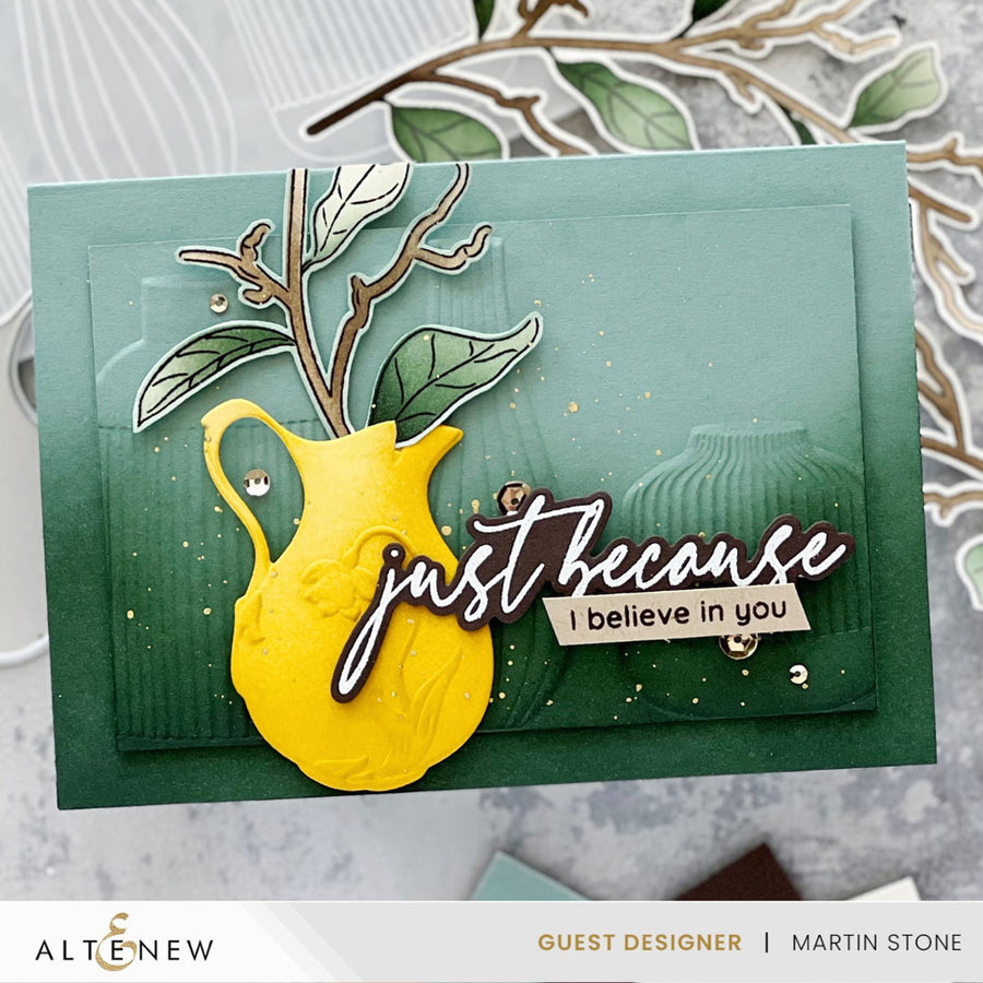 Altenew - Pitcher Vases 3D Embossing Folder & Die Set