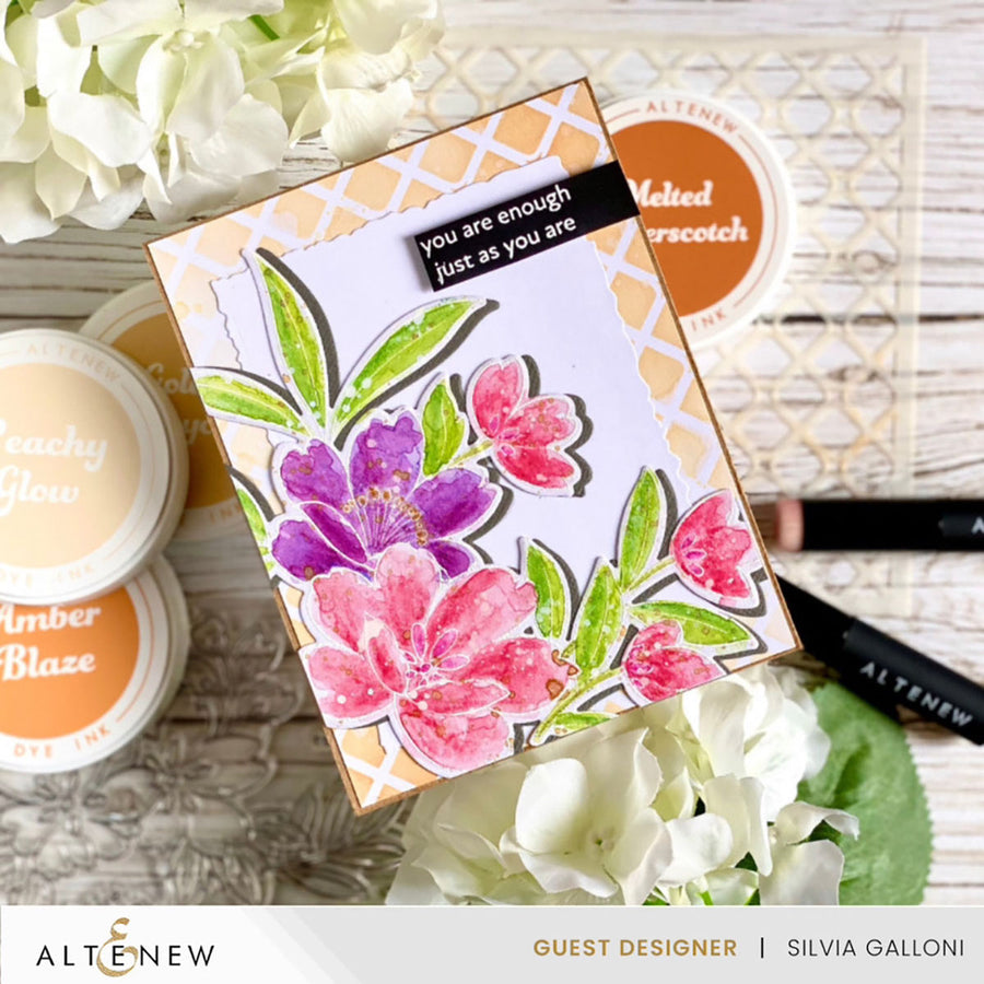 Altenew - Playful Flowers Stamp and Die Bundle