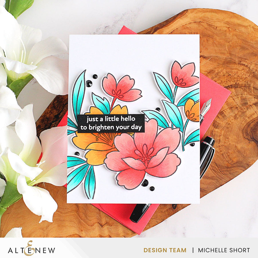 Altenew - Playful Flowers Stamp and Die Bundle