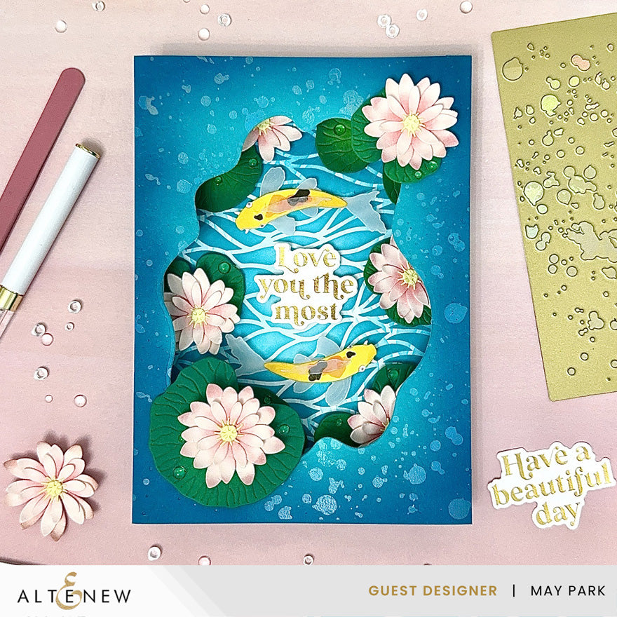Altenew - Pond Lilies Layering Die Set