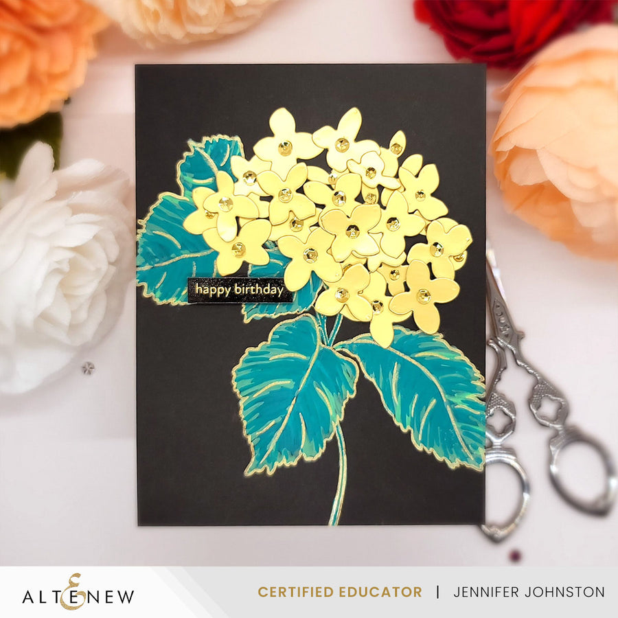 Altenew - Pop-It-Up: Blooming Hydrangea Stamp & Die Set