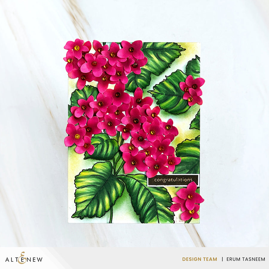 Altenew - Pop-It-Up: Blooming Hydrangea Stamp & Die Set