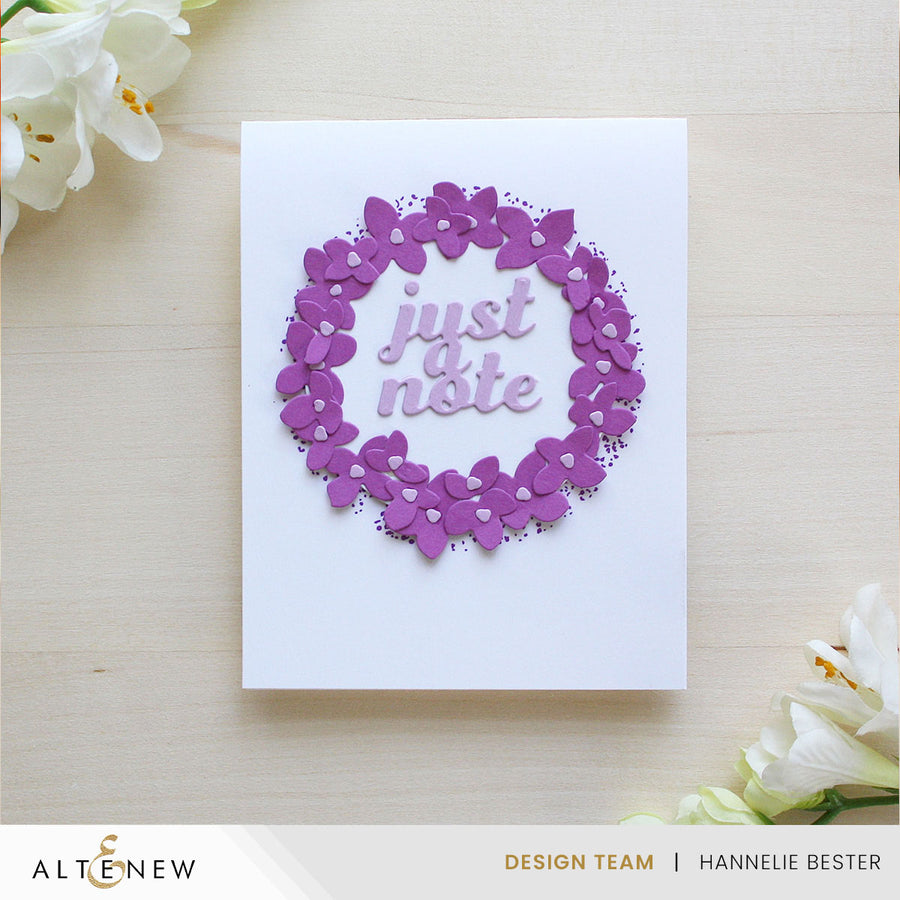 Altenew - Pop-It-Up: Blooming Hydrangea Stamp & Die Set