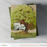 Altenew - Stencil Art: Strong Oak Add-On Die Set
