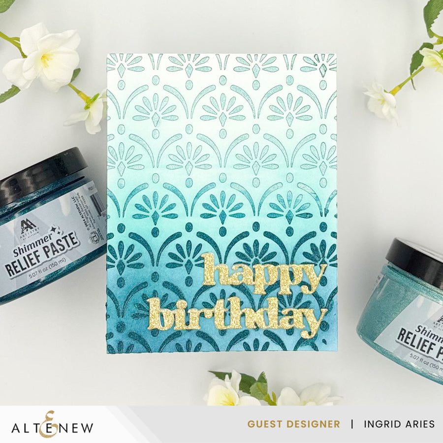 Altenew - Cascading Elegance Stencil
