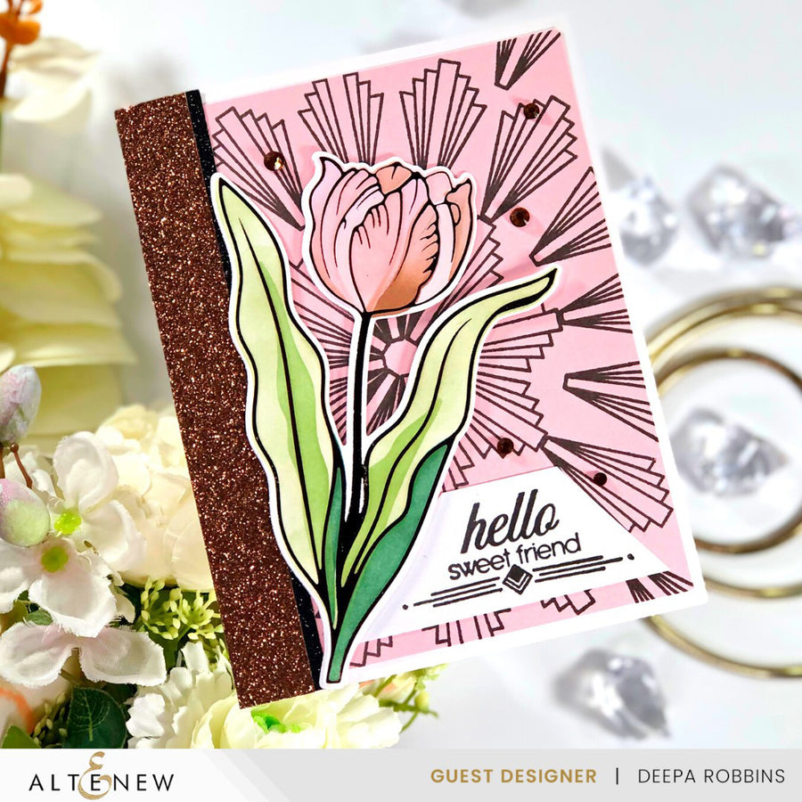 Altenew - Spark Joy: Blushing Tulip & Add-On Die Bundle