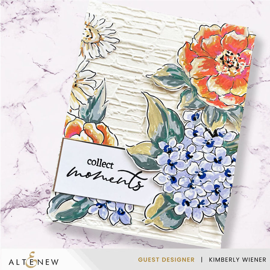 Altenew - Stamp & Paint: One Happy Bouquet Stamp Set