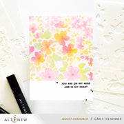 Altenew - Stencil Art: Ditsy Flowers Wallpaper Layering Stencil Set (7 in 1)