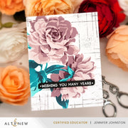 Altenew - Stencil Art: Majestic Roses Layering Stencil Set (7 in 1)
