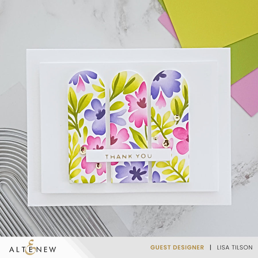 Altenew - Stencil Art: Styled Backgrounds Layering Stencil Set (6 in 1)