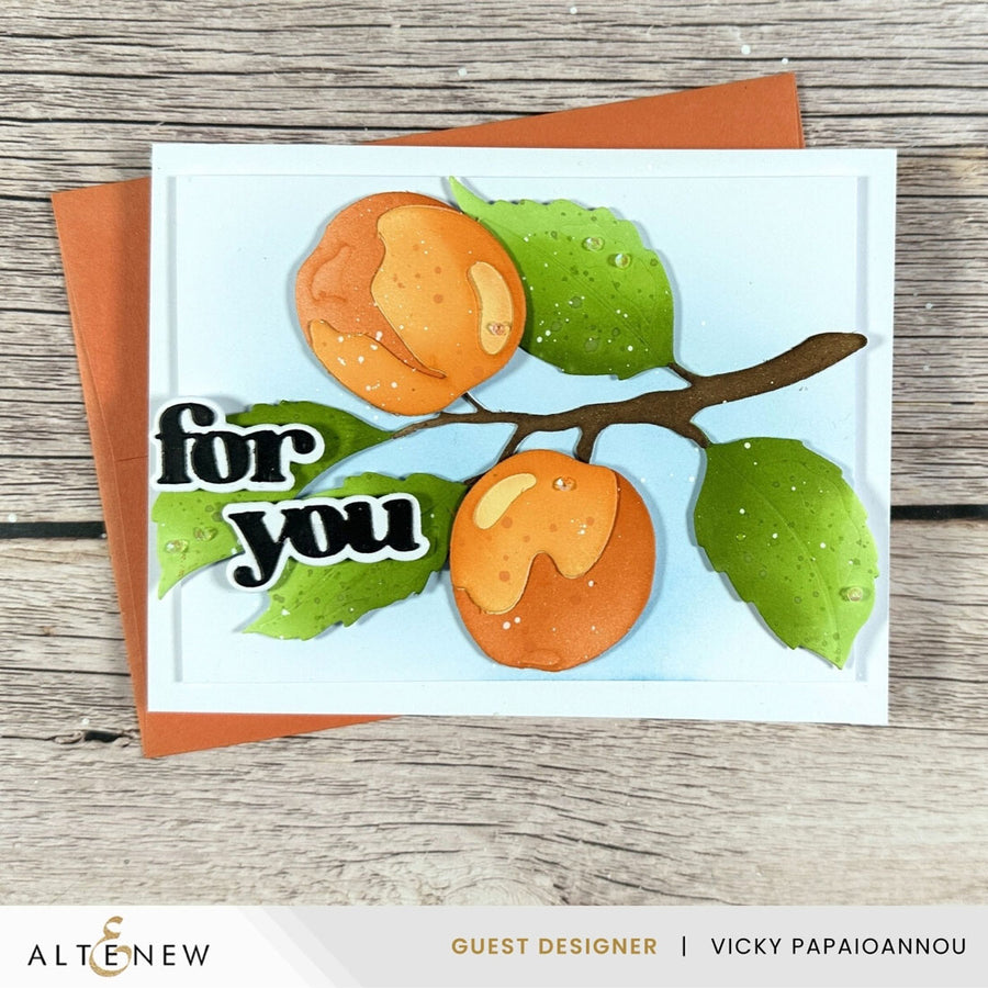 Altenew - Sweet Apricots Layering Die Set
