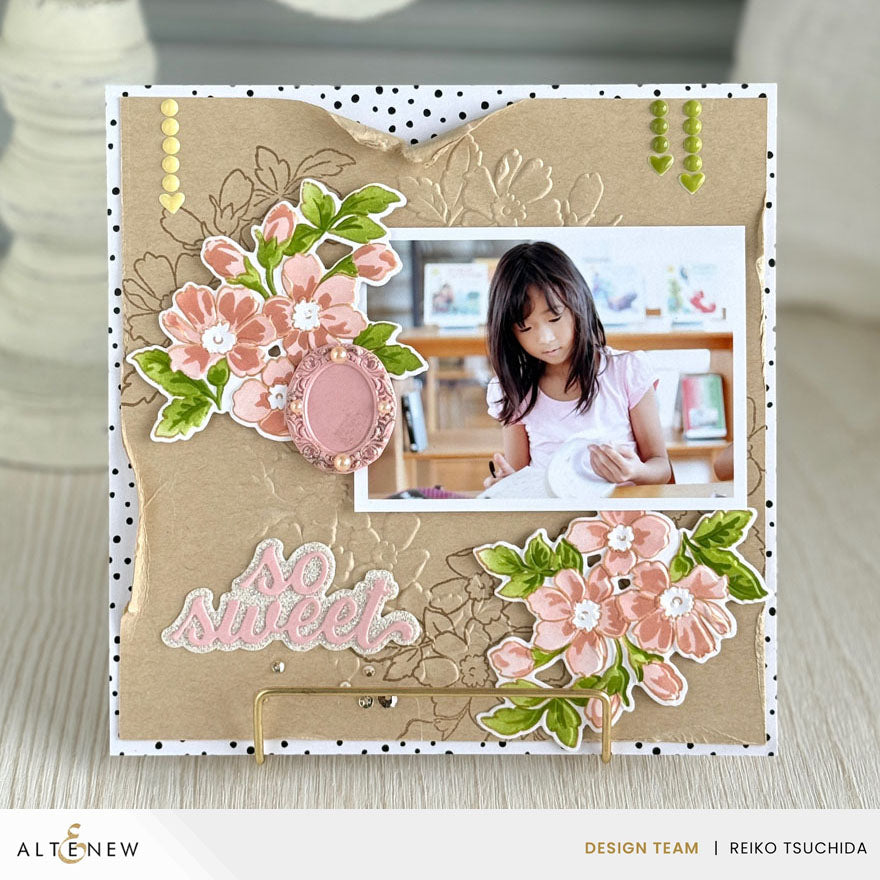 Altenew - Sweet Spray 3D Embossing Folder