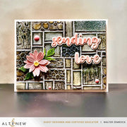Altenew - Textured Tiles 3D Embossing Folder