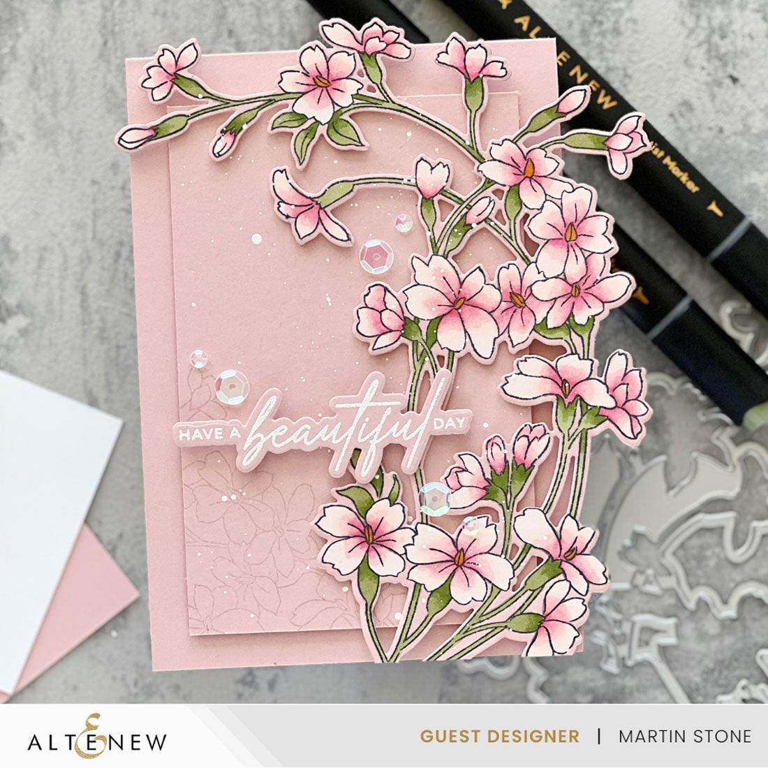 Altenew - Build-A-Garden: Tranquil Trail & Add-on Die Bundle