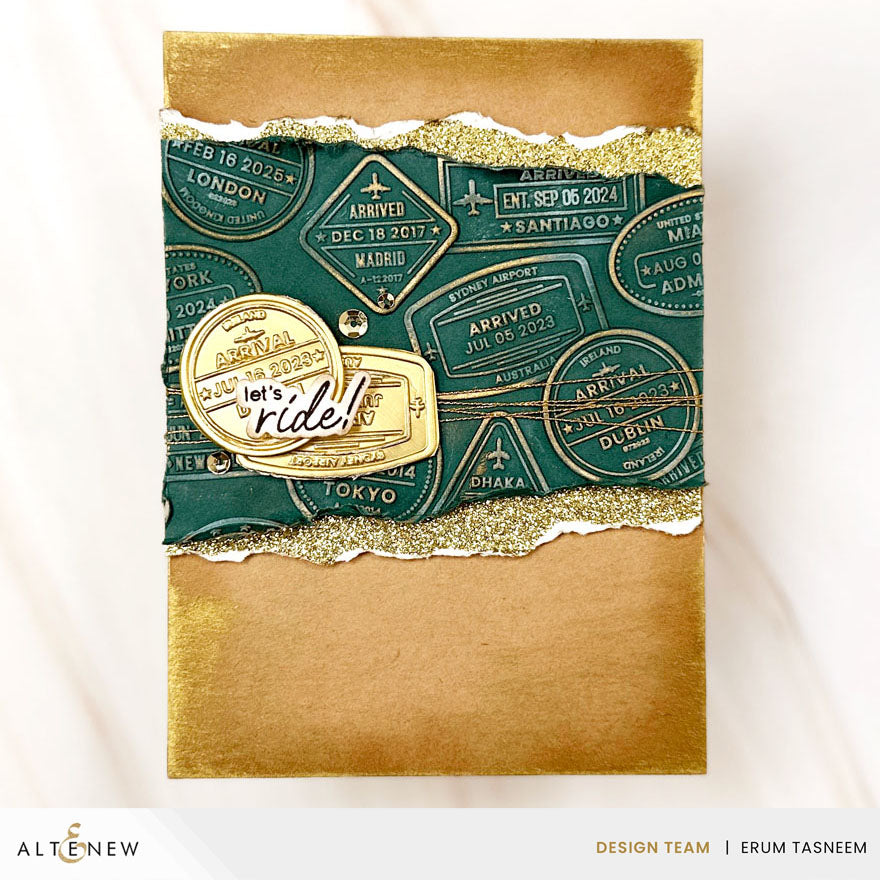 Altenew - Sleigh Ride Greetings Stamp Set