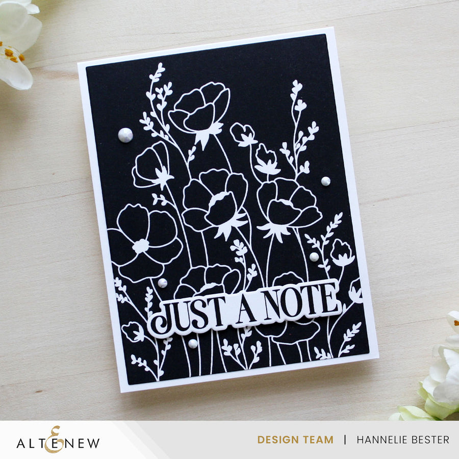 Altenew - Wildflower Whispers Press Plate