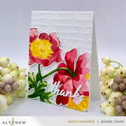 Altenew - Stencil Art: White Cap Peonies Layering Stencil Set (6 in 1)