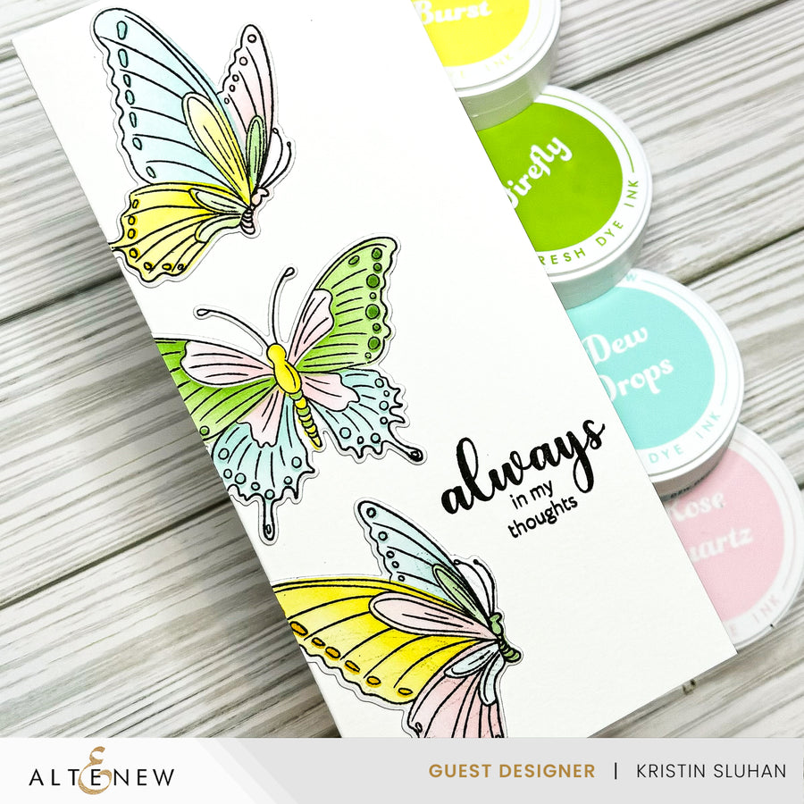 Altenew - Flutter & Bloom Stamp Set