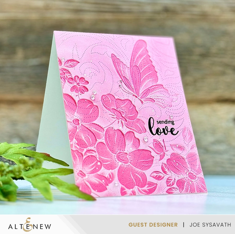 Altenew - Flutter & Bloom Stamp Set