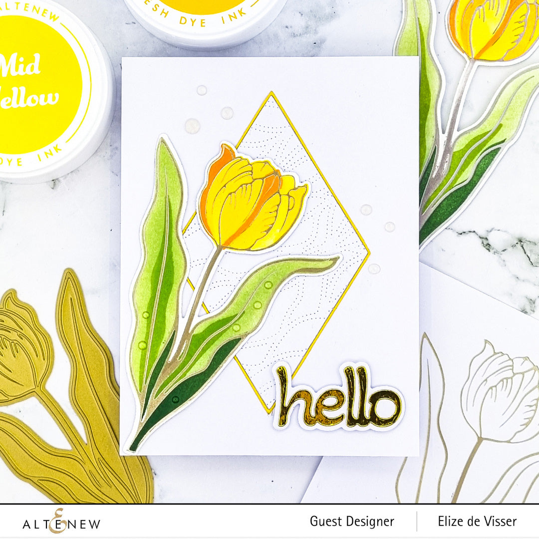 Altenew - Spark Joy: Blushing Tulip & Add-On Die Bundle