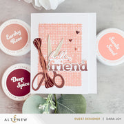 Altenew - Craft Your Life Project Kit: Stitched With Love & Add-On Die Bundle
