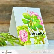 Altenew - Stencil Art: White Cap Peonies Layering Stencil Set (6 in 1)