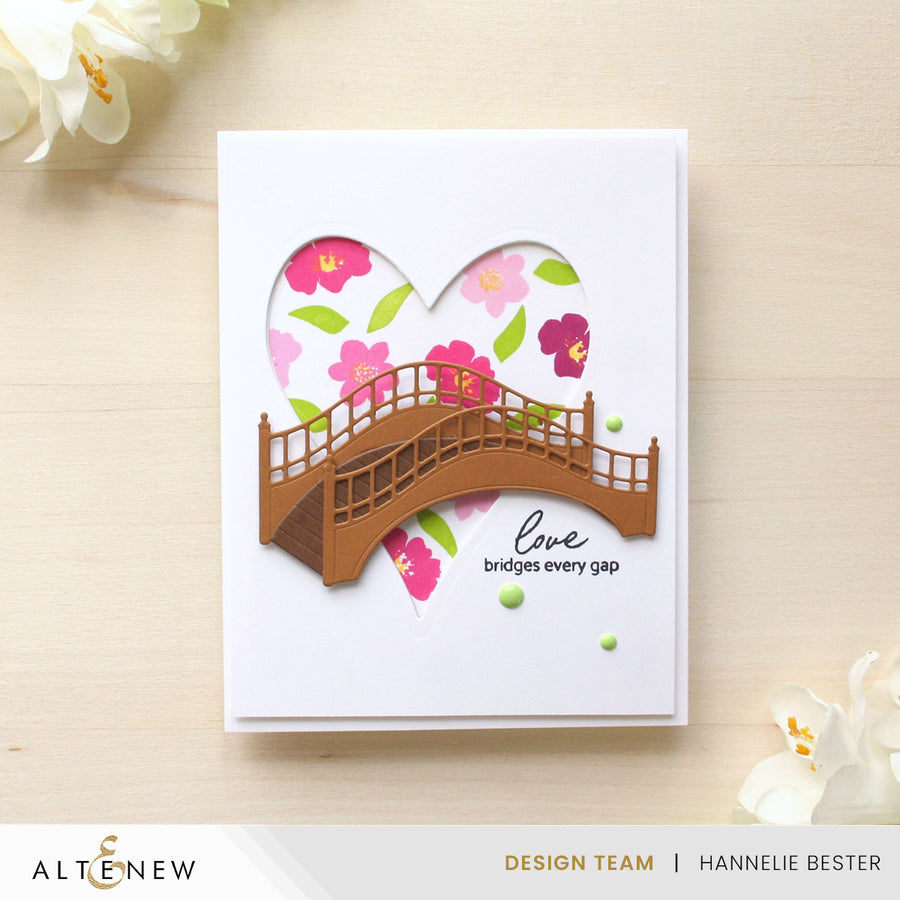 Altenew - Mini Delight: Bridge to My Heart Stamp & Die Set