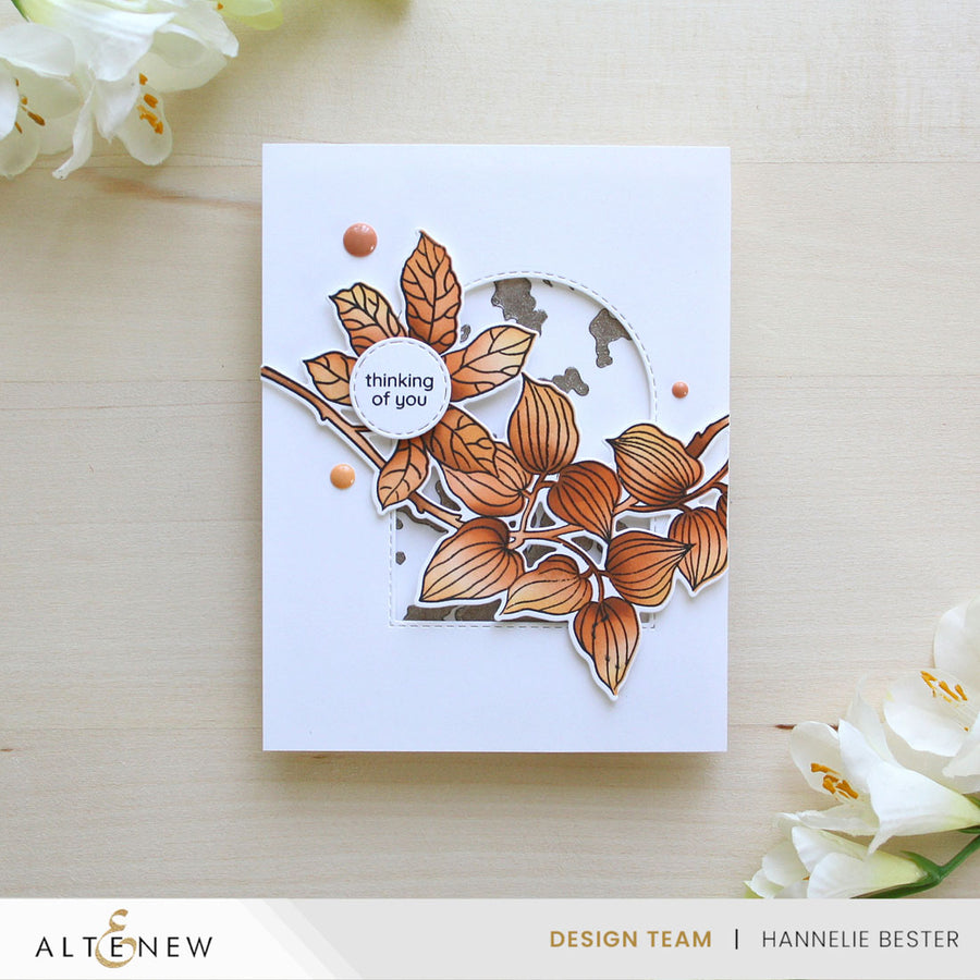 Altenew - Craft Your Life Project Kit: Arched Foliage & Add-on Embossing Folder Bundle