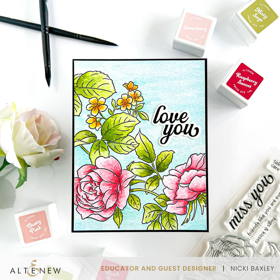 Altenew - Blushberry Bliss Fresh Dye Ink Mini Cube Set