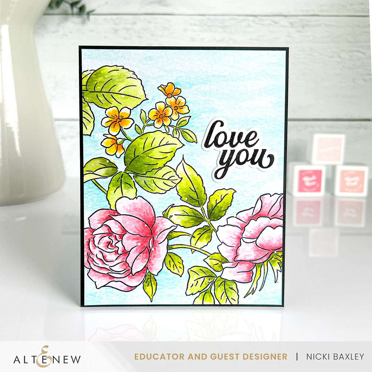 Altenew - Build-A-Garden: Branching Roses & Add-on Die Bundle
