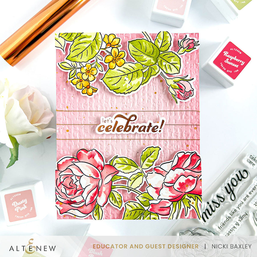 Altenew - Blushberry Bliss Fresh Dye Ink Mini Cube Set