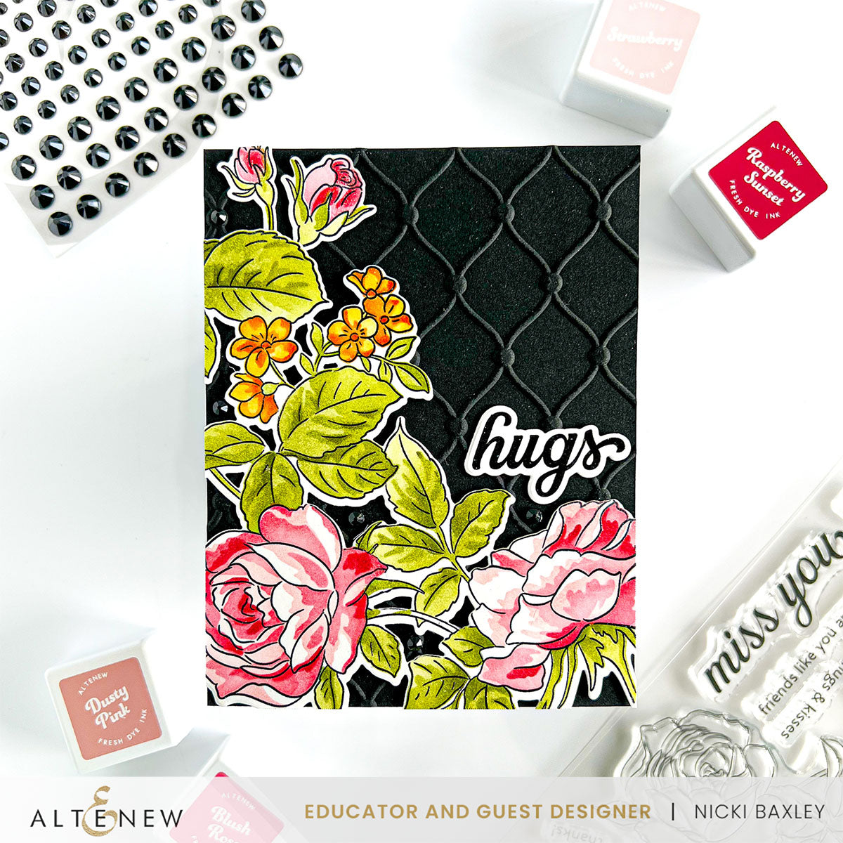 Altenew - Blushberry Bliss Fresh Dye Ink Mini Cube Set
