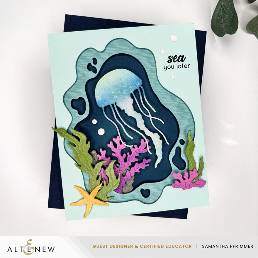 Altenew - Ocean Windows Die Set